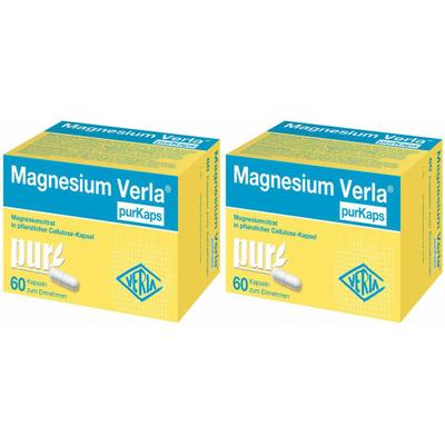 Magnesium Verla purKaps 2x60 St Kapseln