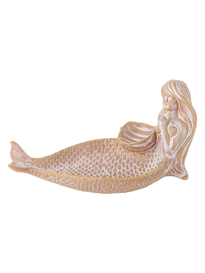 Bloomingville Dekoschale "Abitha" in Beige - (L)19,5 cm - onesize