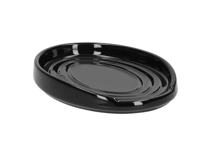 Le Creuset - Lepelhouder ovaal Ebbenzwart 15cm