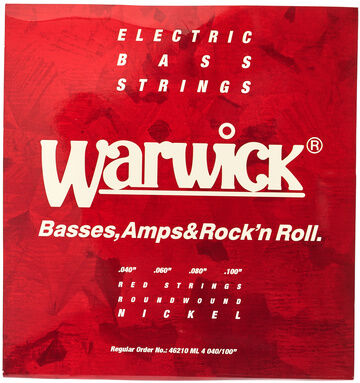 Warwick Red Strings Bass Set M/L  N