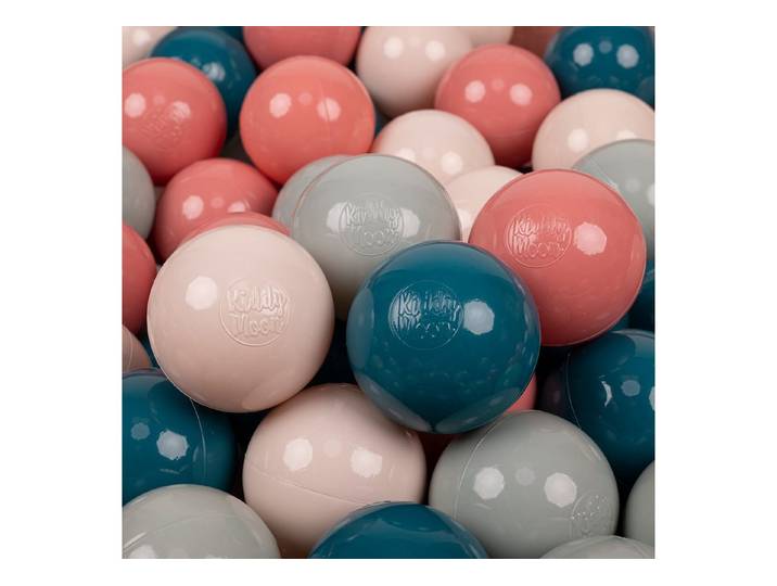 KiddyMoon Bällebad-Bälle ZK7 (Baby Plastikbälle Spielbälle, 700-St), Made in Europe
