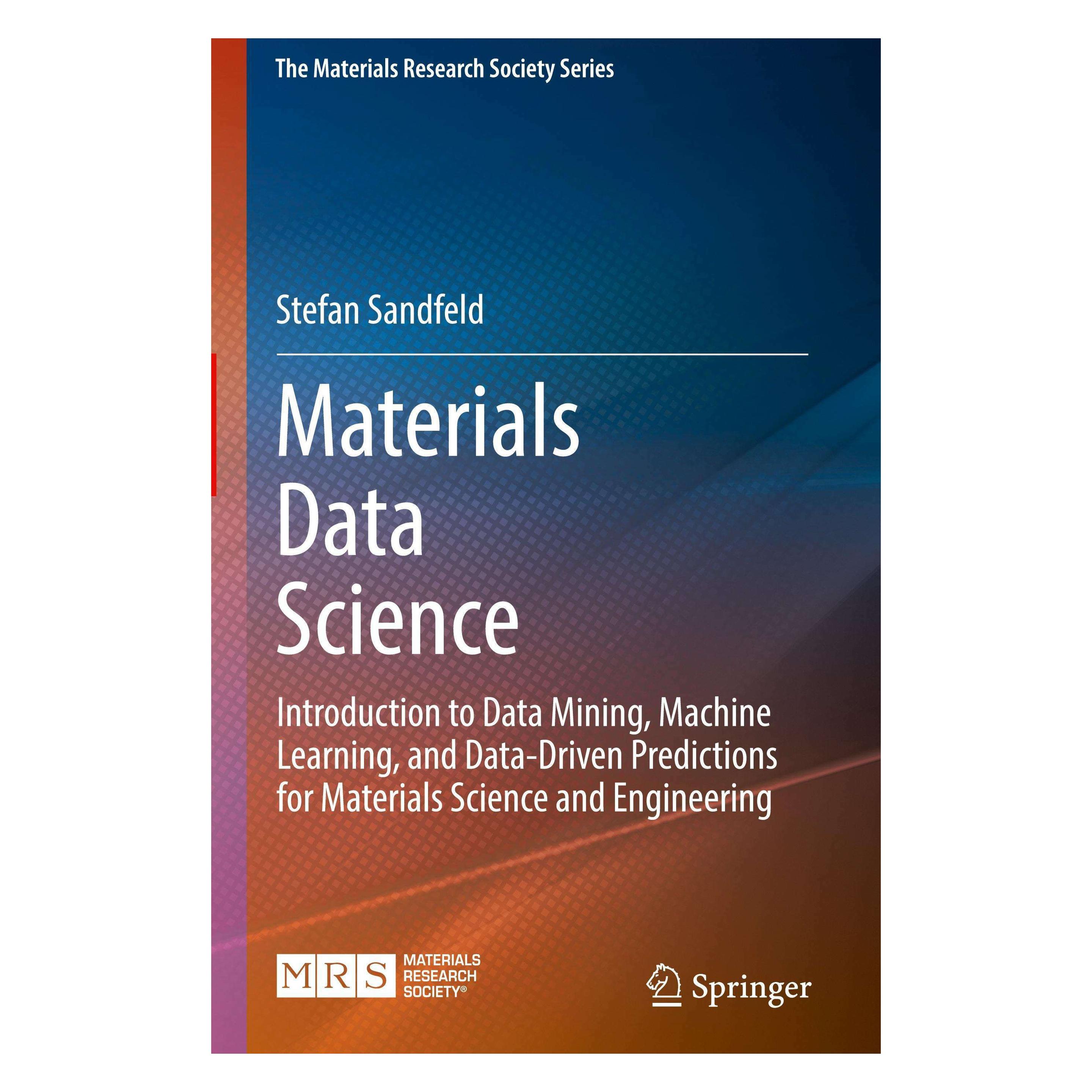 Springer Materials Data Science (Englisch, Hardcover, Stefan Sandfeld) (9783031465642)
