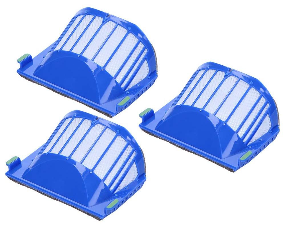 Dripio Vervangingsfilterset van 3 stuks voor iRobot Roomba serie 600