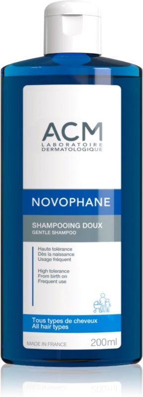 ACM Novophane Gentle Shampoo shampoing extra-doux pour tous types de cheveux 200 ml