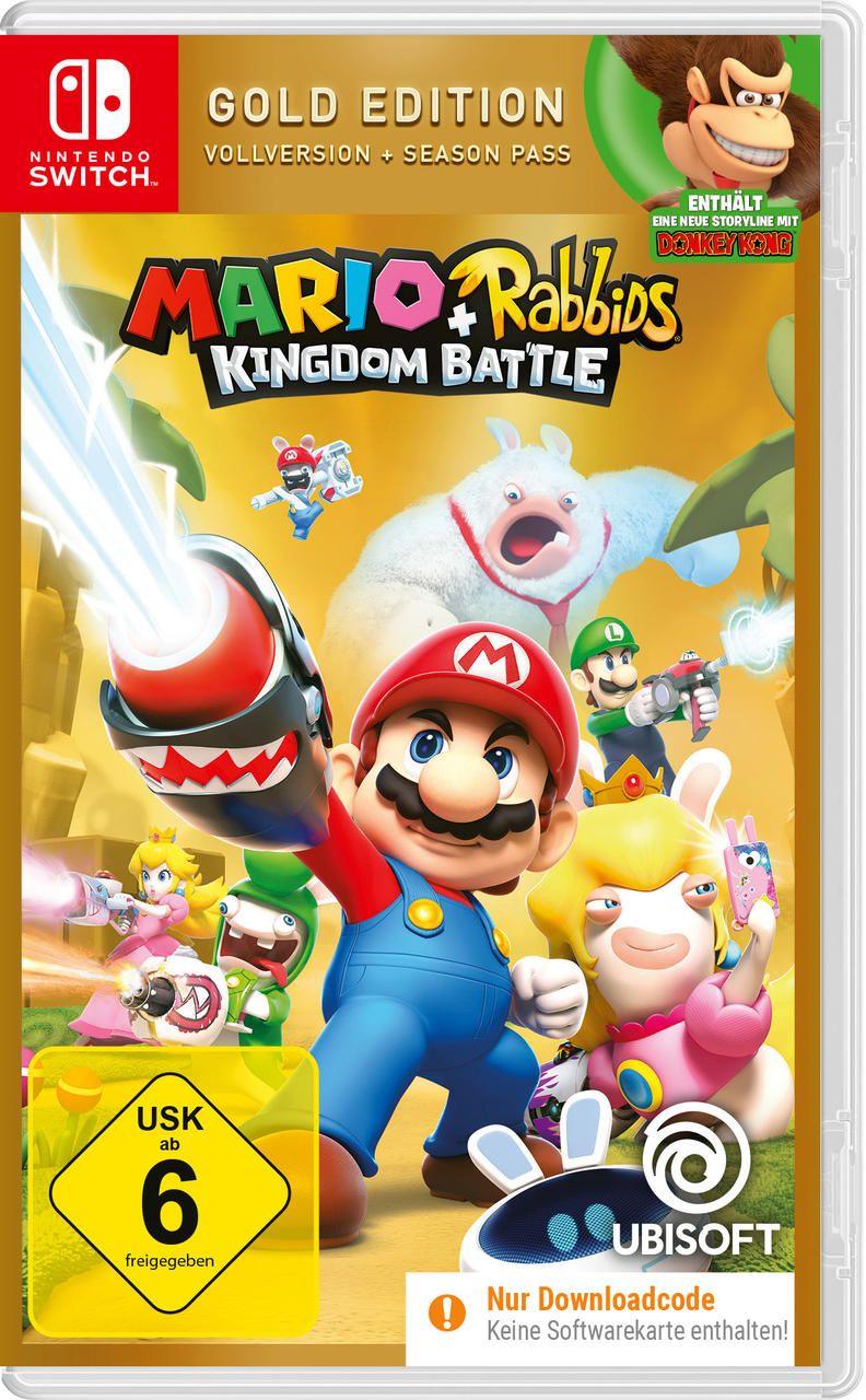 Ubisoft Mario + Rabbids Kingdom Battle Gold Edition (Nintendo Switch) 12307
