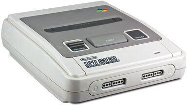 Super Nintendo Entertainment System (SNES)   Grau   1 Controller - Refurbished