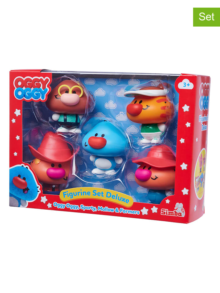 OGGI 5tlg. Spielfigurenset "Oggy Deluxe" - ab 3 Jahren - onesize