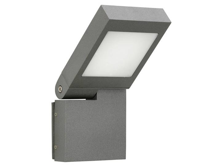Albert Leuchten LED Außenwandleuchte 0111, alu / grau / zink, Aluminium, Modern