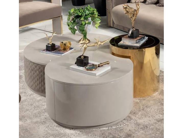 JVmoebel Couchtisch Couchtisch Wohnzimmer Modern Design Holz Polster Neu, Made in Europa