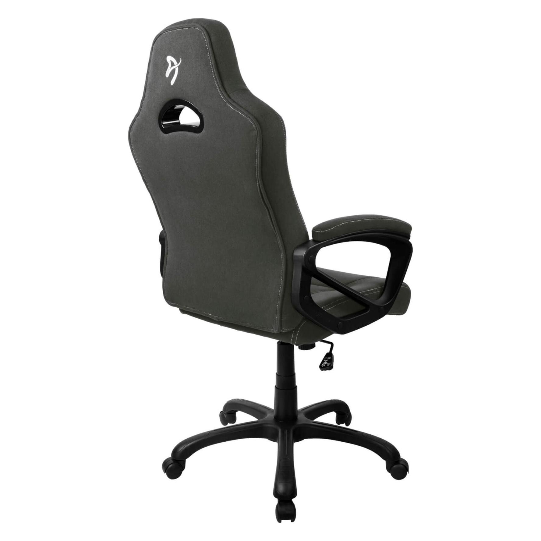 Arozzi Gaming Stuhl Enzo Schw./Grau - Woven Fabric Grey Logo (ENZO-WF-BKGY)