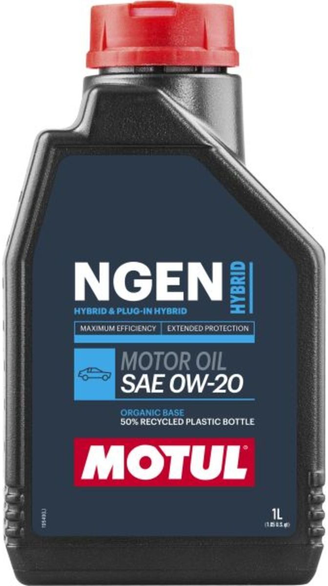 Motoröl MOTUL 111898 NGEN HYBRID 0W20 1L