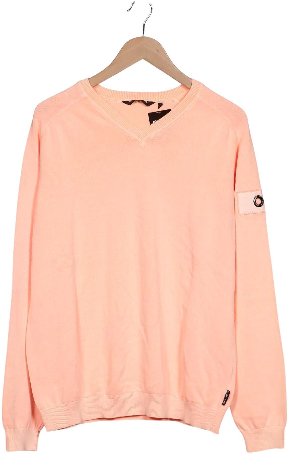 Code Zero Herren Pullover, Pink, Gr. L, Baumwolle - Second Hand