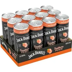 Jack Daniel's Southern Peach Mixgetränk 10% Vol. 12x330ml