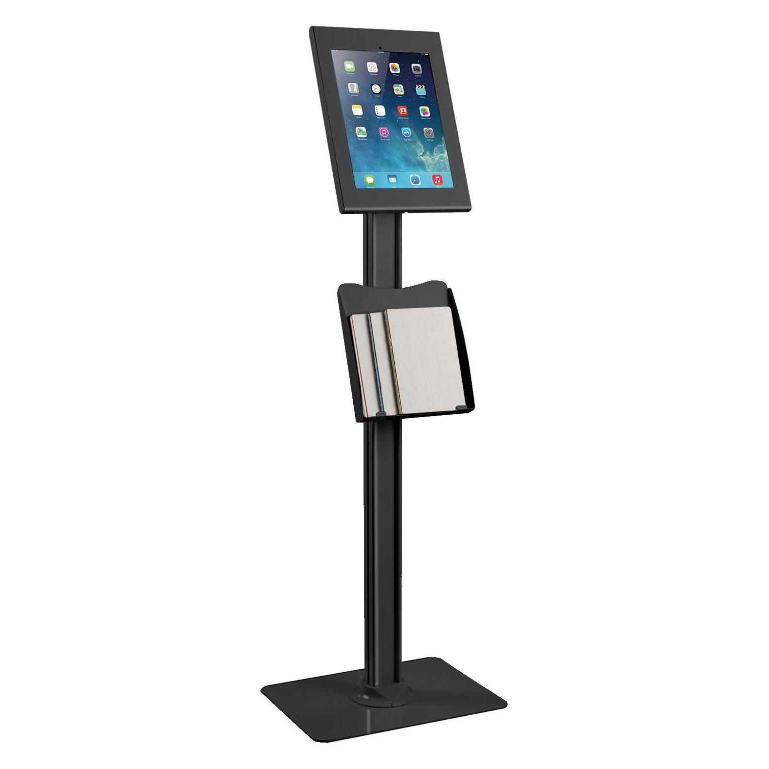 Maclean Tablet Holder, Lockable, Black, iPad Pro (Gen 3), 12.9 (MC-867B)
