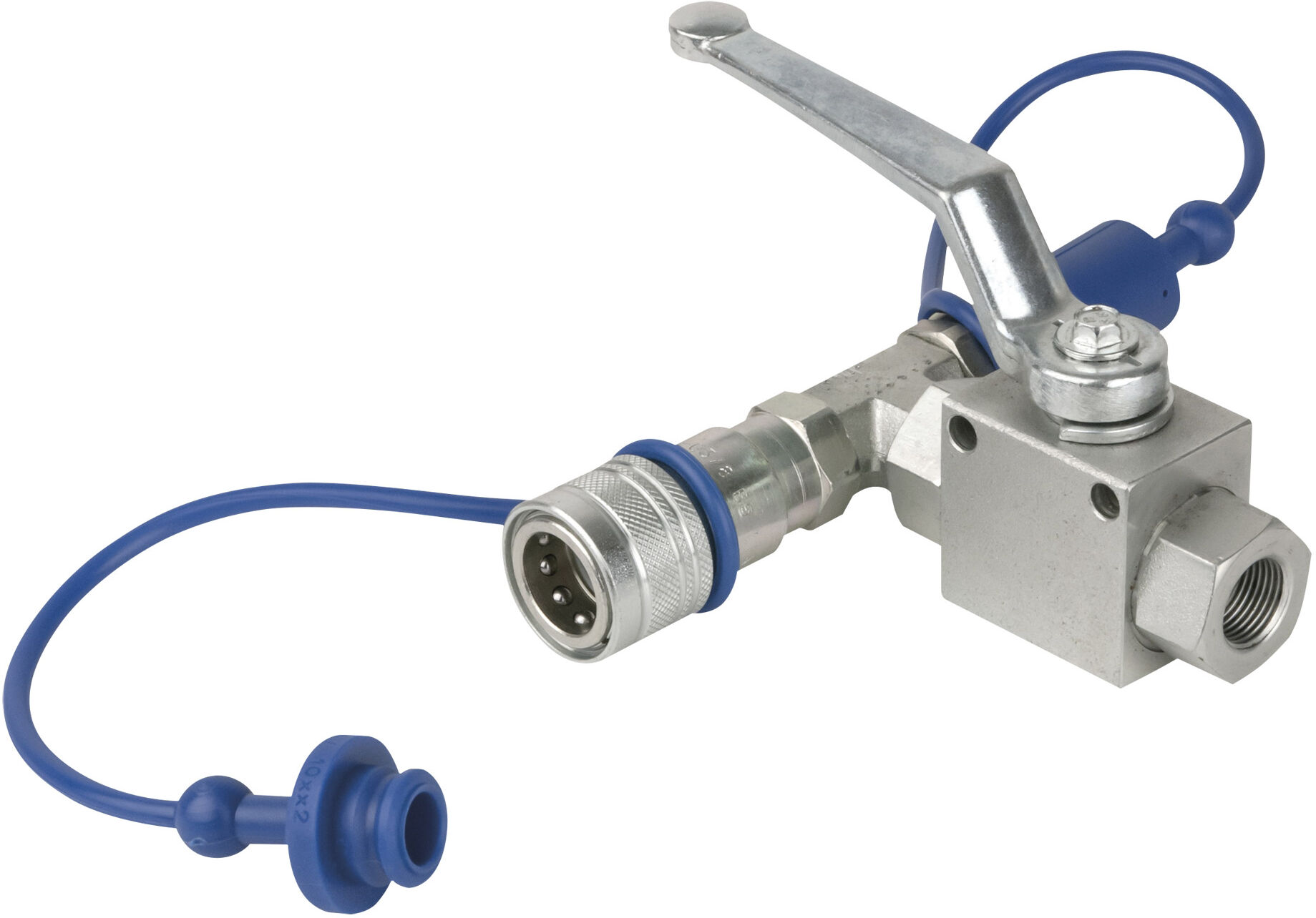 Showtec Co₂ 3/8 Q-Lock-Entlüftungsventil Geschlossenes System
