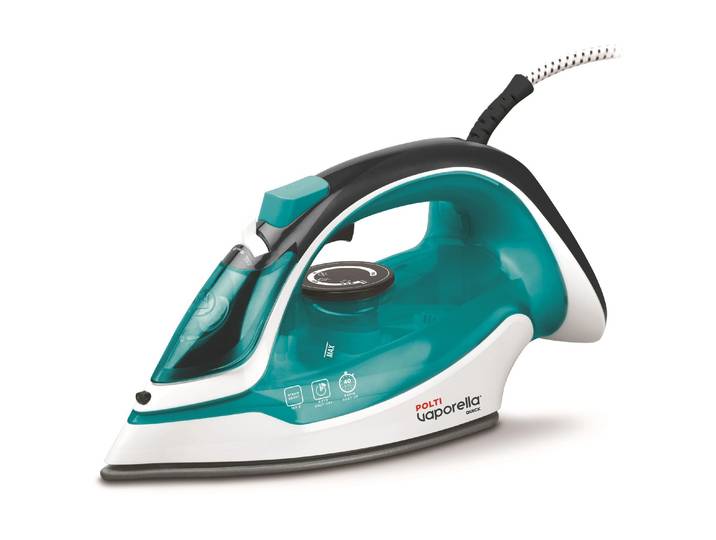 Dampfbügeleisen POLTI Vaporella Quick Q090 , grün (schwarz, türkis, weiß), Bügeleisen, Dampfbügeleisen