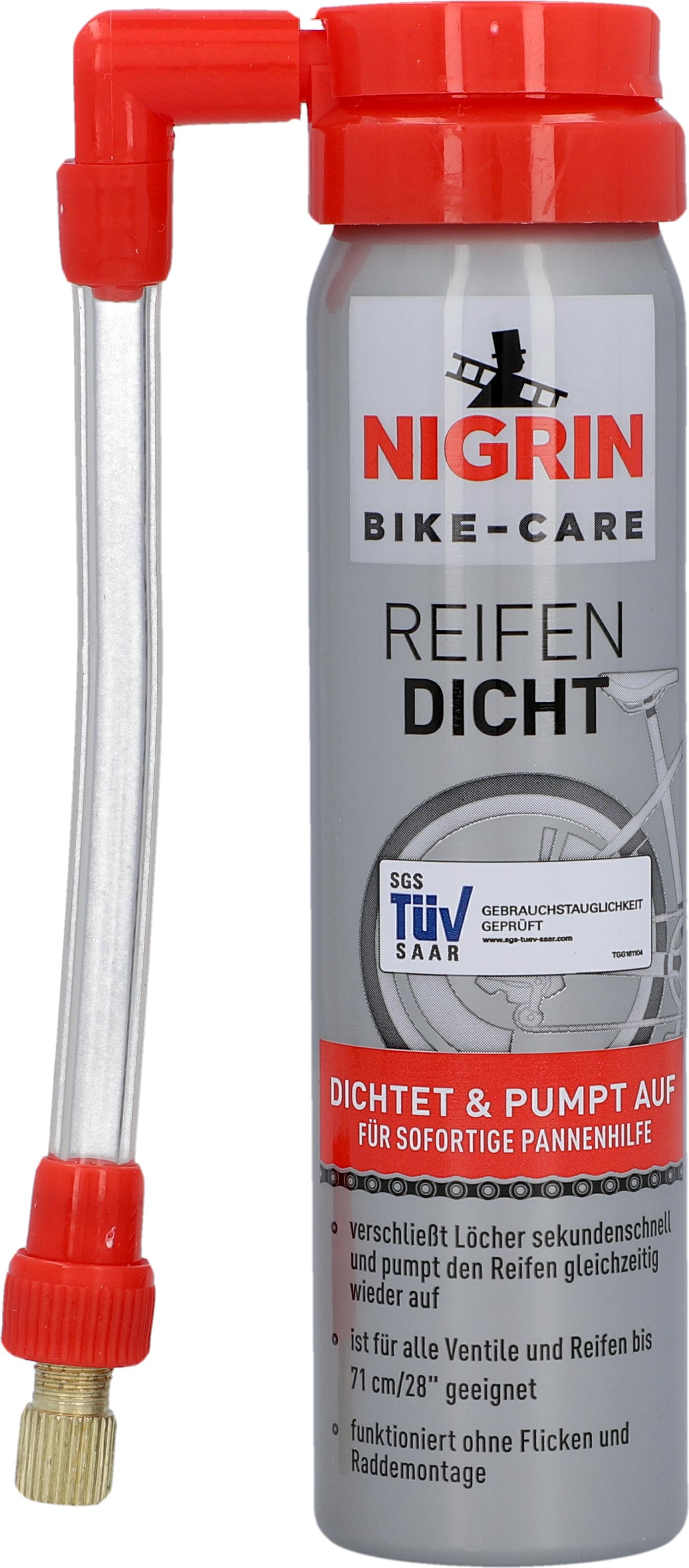 Nigrin Reifen-/räderreparatur, Fahrrad Bike-Care Reifen-Dicht [75 Ml] 60614 0.075l