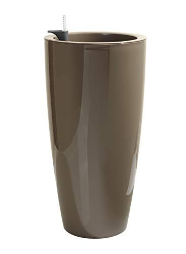 Santorini Pot met zelfbewatering, Duifgrijs, Hoogte: 78 cm