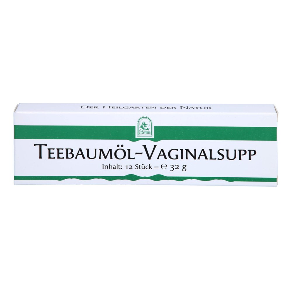 Hecht-Pharma GmbH Teebaum öl Vaginalsuppos. 04191758