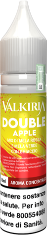 Valkiria Double Apple Sweet Ice Aroma Mini Shot 10ml Mela Rossa Verde Ghiaccio