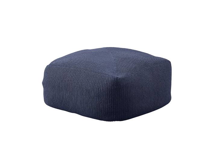 Cane-line Pouf Divine Midnight blue