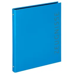 VELOFLEX VELOCOLOR® Ringbuch 4-Ringe blau DIN A4