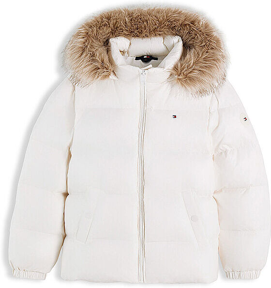 Tommy Hilfiger Mädchen Steppjacke ESSENTIAL weiss   164 164