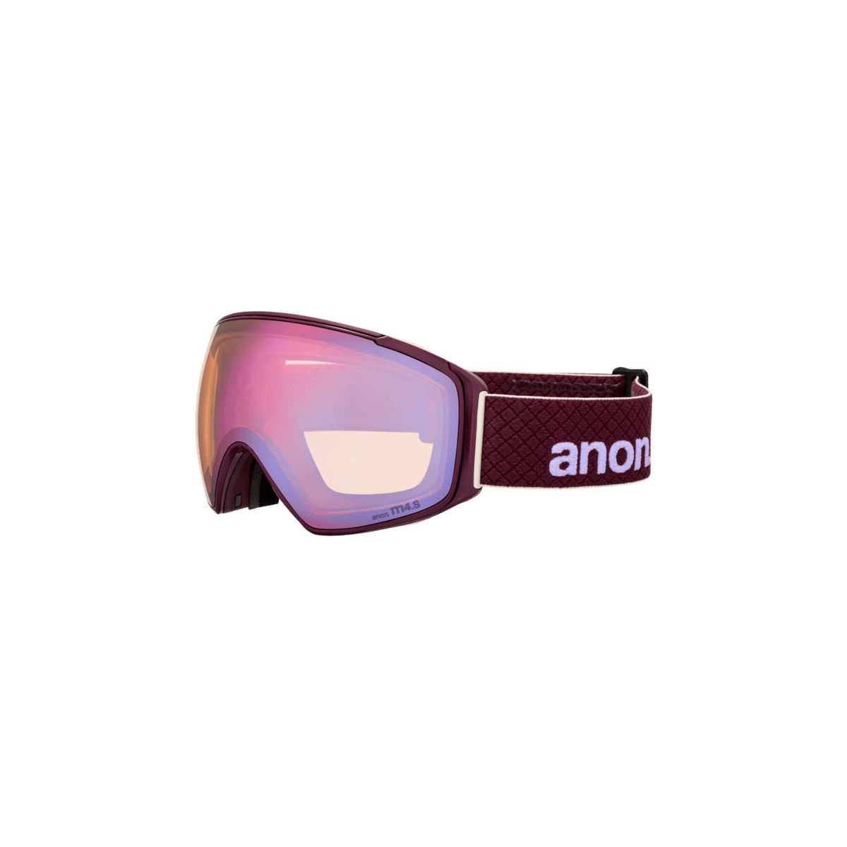 Anon M4S Toric Goggles + Bonus Lens + MFI Face Mask deep cherry/perceive cloudy pink (EZP) Regular NA 2357813-EZP-NA
