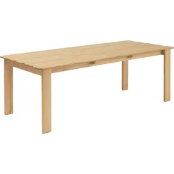 Assemble Gartentisch 220 x 92 cm, Naturholz