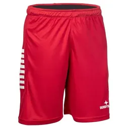 Derbystar Primo v24 Kurze Hose Unisex - rot/weiß - 3XL