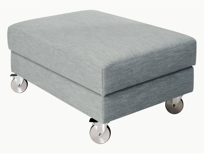 Polsterhocker Lucido - Aluminium - Opera - calla