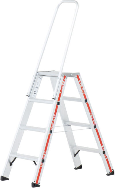 Escabeau avec étrier de retenue, 2x4 marches Hymer (807408)