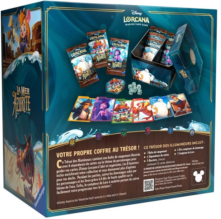 Trove Pack FR Chapitre 6 : Mer Azurite - Disney Lorcana TCG