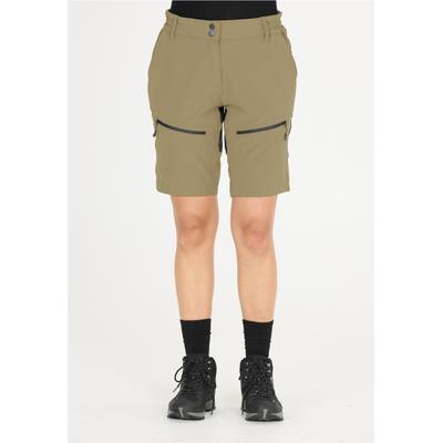 Shorts WHISTLER "Avatar", Damen, Gr. 36, EURO-Größen, grün, 91% Polyester, 9% Elasthan, unifarben, kurz, Hosen Shorts, mit wasserdichter Eigenschaft