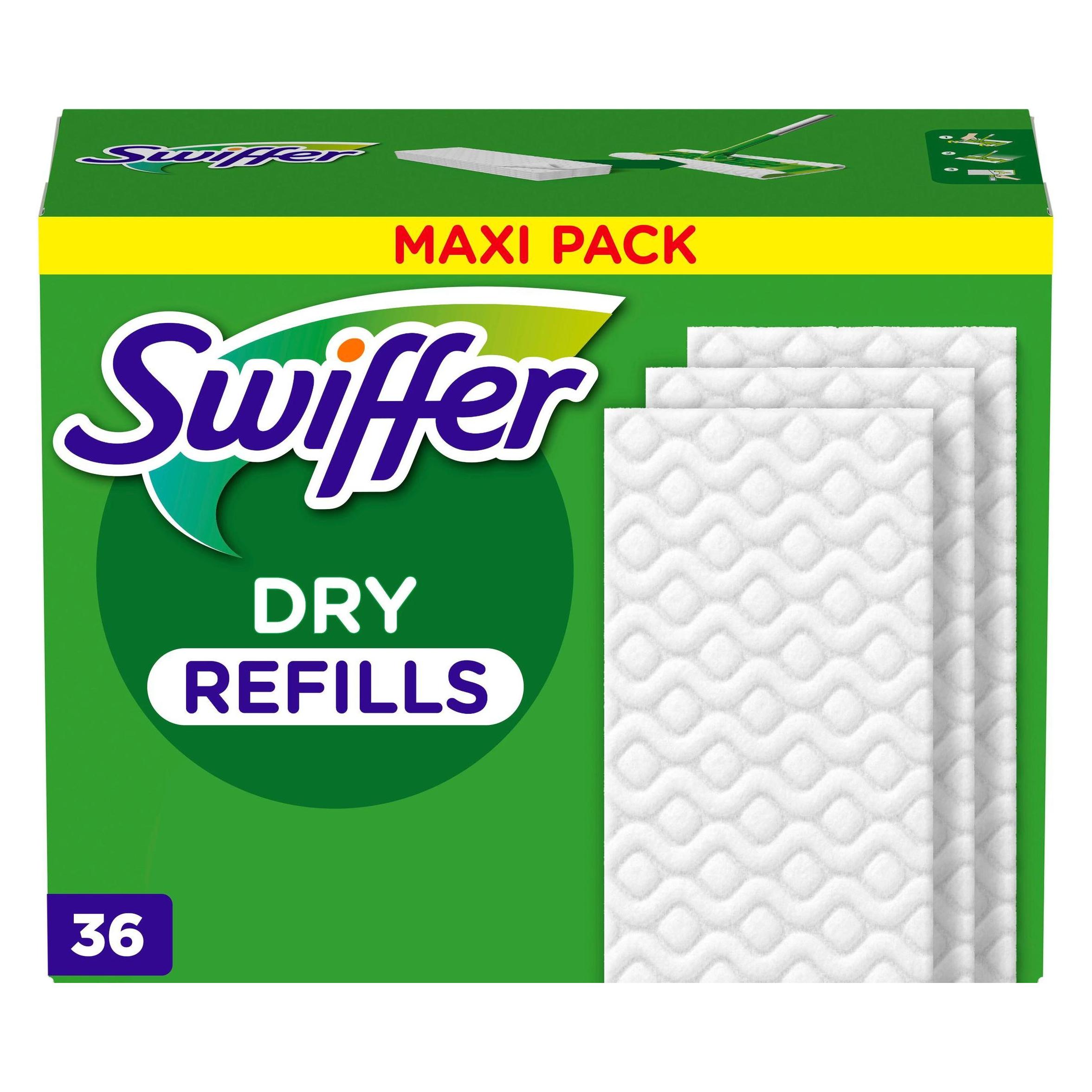 Swiffer Reinigungspad Bodenwischer Dry Nachfülltücher 36 (36 Stk.) (8006530389433)