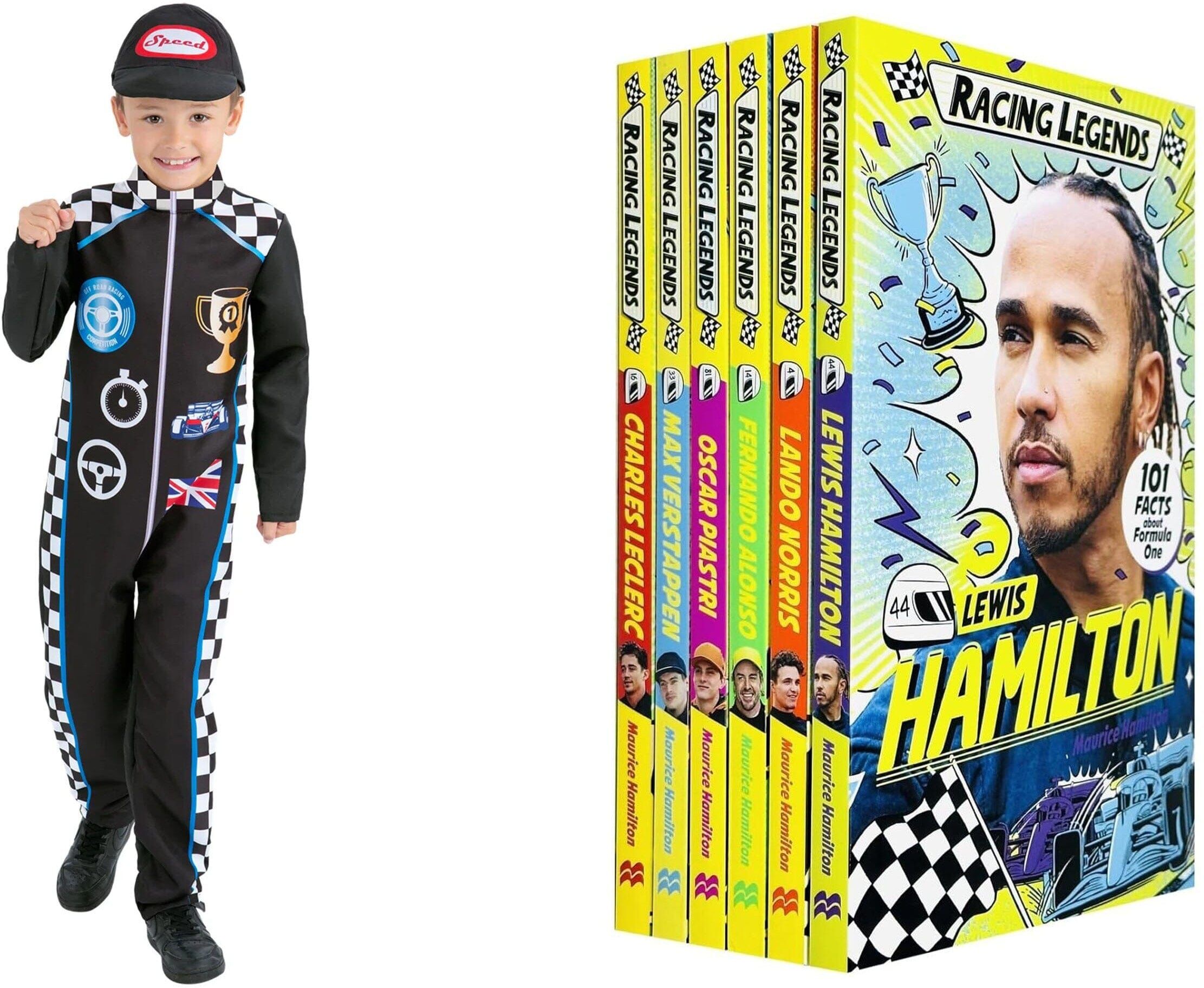 Racing Legends: 101 Facts about Formula One By Maurice Hamilton 6 Books Collection Set With Racing Driver Costume Pan Macmillan