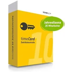 Reiner, Zeiterfassungssystem, ESD tc 10 Zutrittskontrolle 25 MA