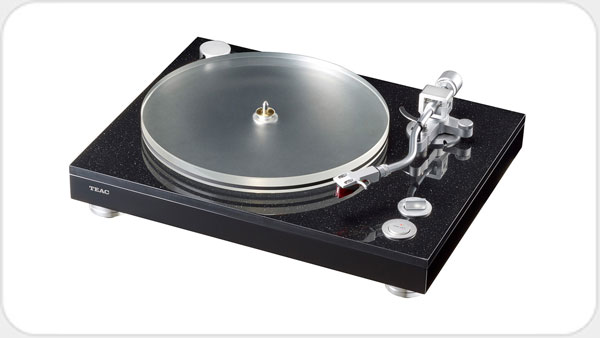 TEAC TN-5BB *schwarz* Plattenspieler mit Riemenantrieb und XLR-Ausgängen TE22324