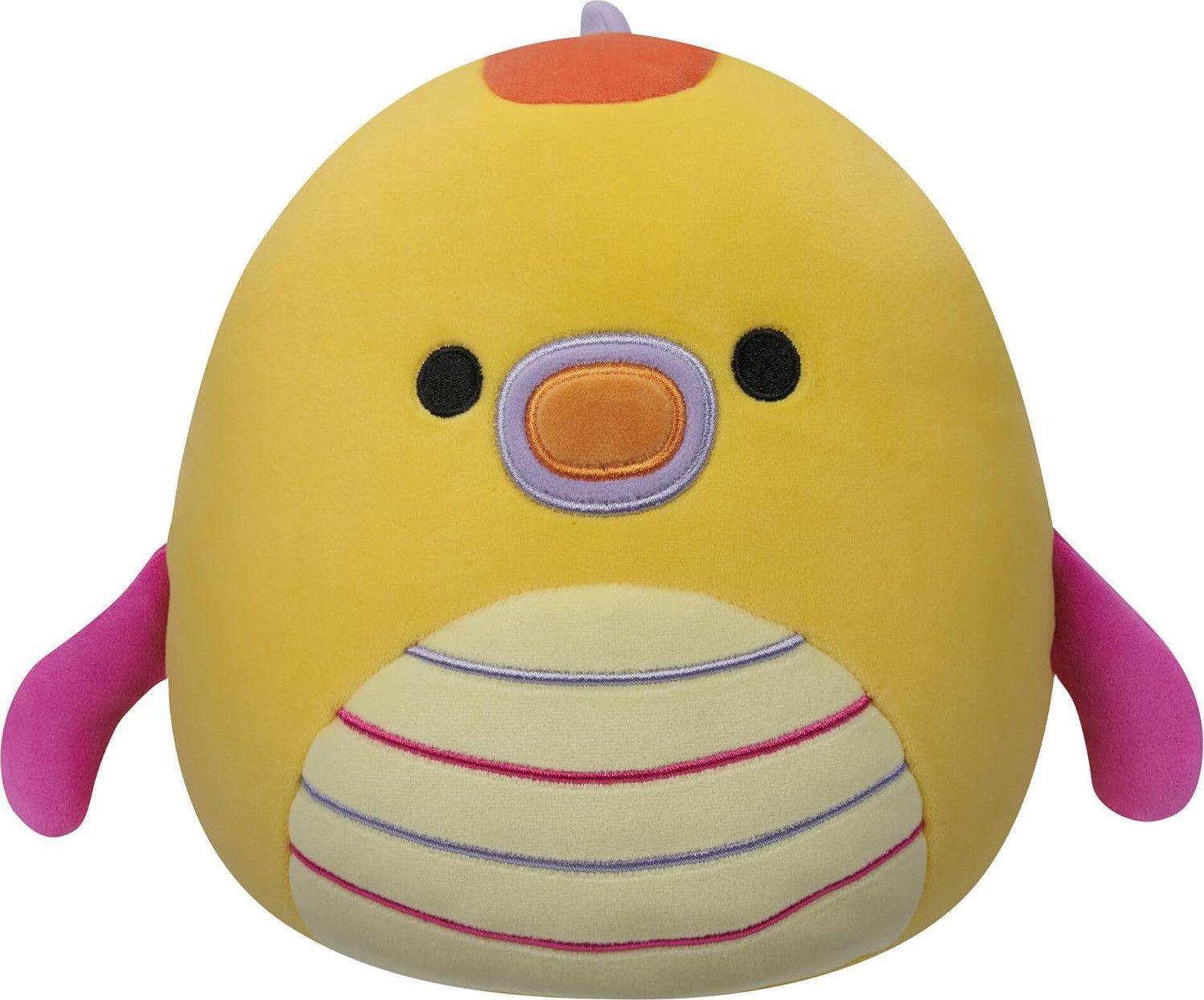 Squishmallows Leif het gele zeepaard Serie 18 - 19 cm