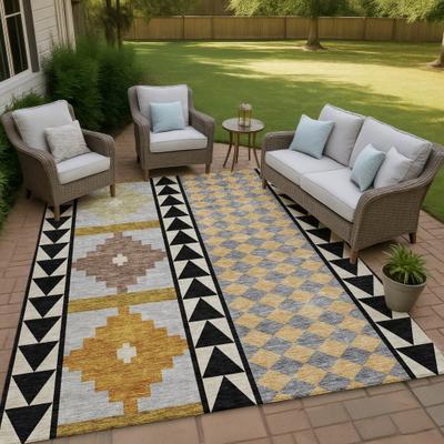 Addison Rugs Machine Washable Indoor/ Outdoor Global Pima Chantille Rug
