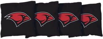 Skip's Garage Incarnate Word Cardinals Cornhole Bags Black
