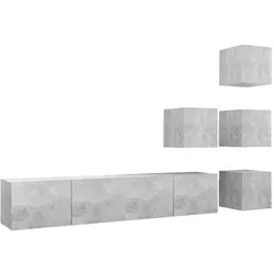 vidaXL, TV Möbel, Padonica (6 Stück) (30 x 80 x 30 cm)
