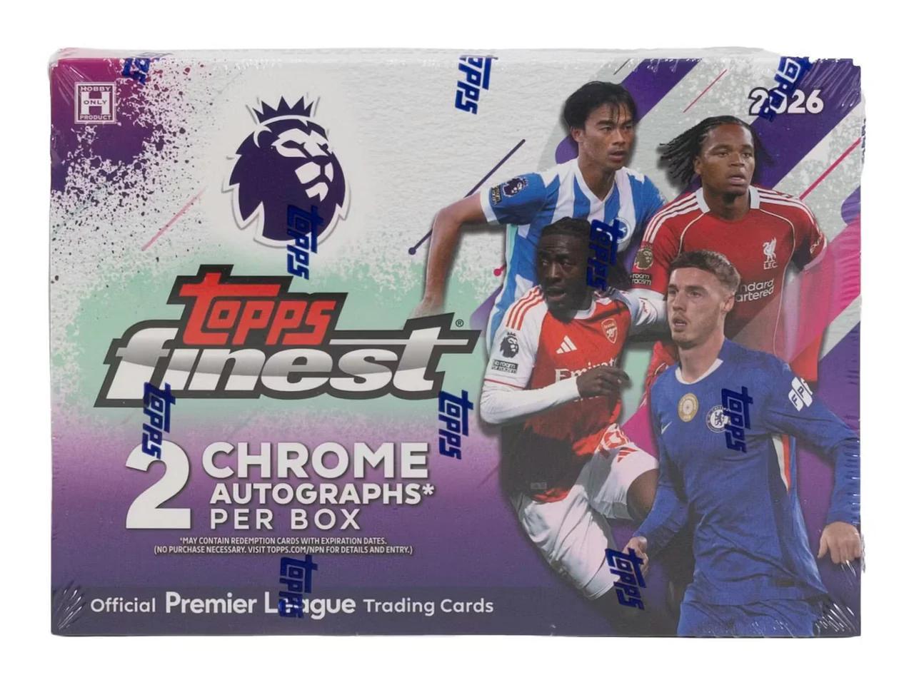Topps Finest Premier League EPL Fußball-Hobby 2025/26
