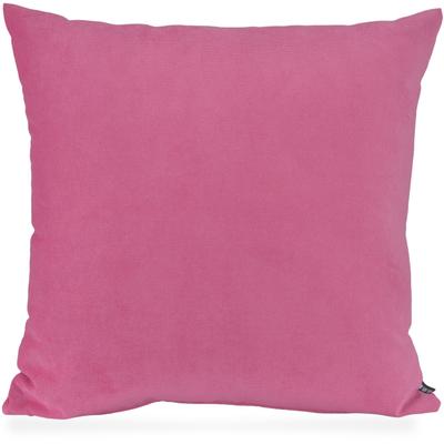 Dekokissen H.O.C.K. "Versatil", pink (pink, unifarben), B:50cm H:10cm L:50cm, Baumwolle, Polyester, Dekokissen_Sitzkissen_Kissenhüllen, Sofakissen inkl. Füllung, 50x30cm, einfarbig, pink, Samt, Dekokissen