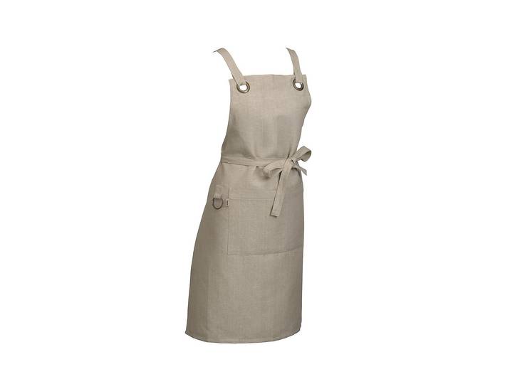 Kochschürze KELA Puro 85 x 70 cm , beige, Schürzen, Kochschürze