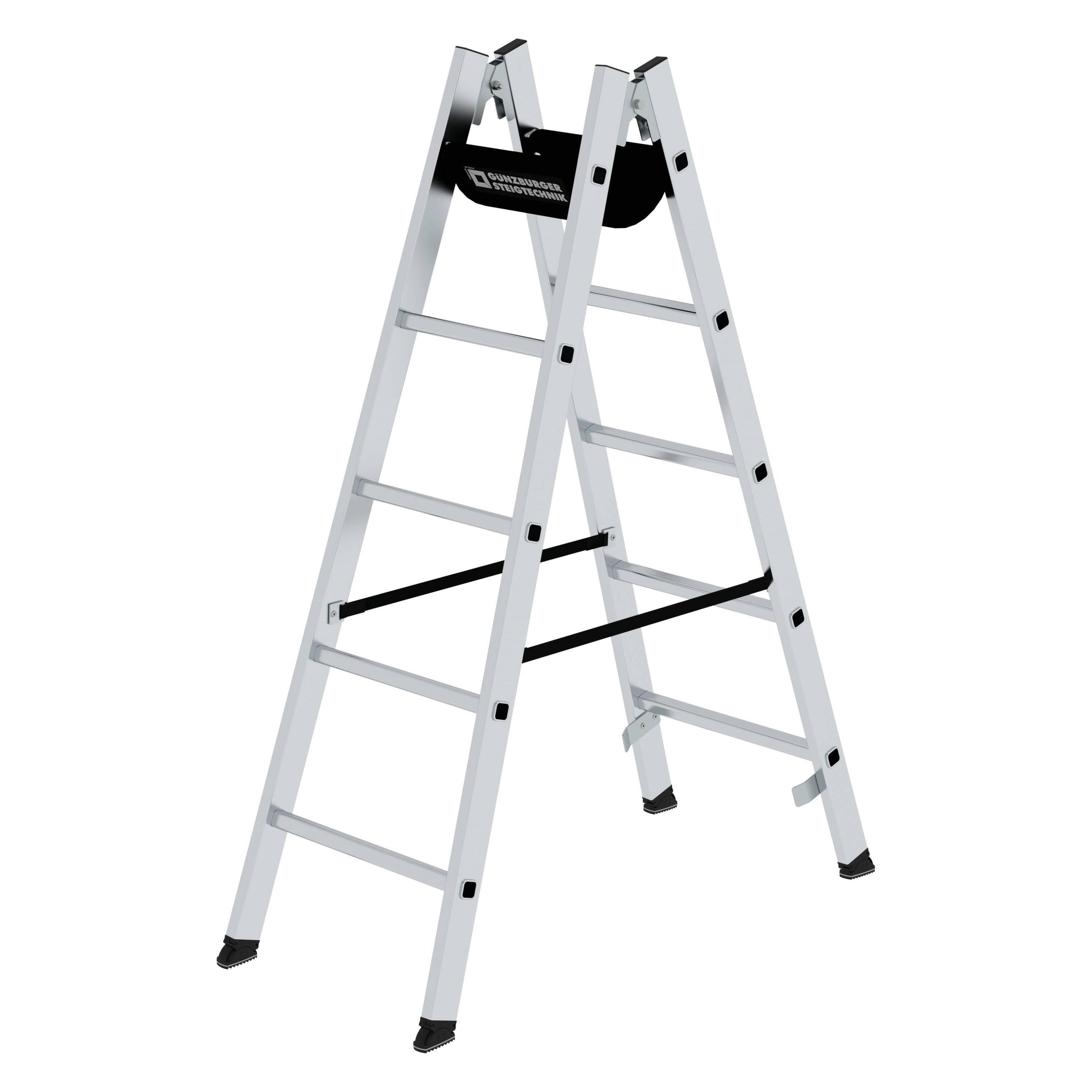 Munk Sprossen-Stehleiter 2x5 Sprossen (Stehleiter, 150 cm) (011153)