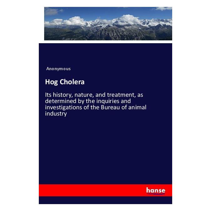 Hansebooks Hog Cholera (Englisch, Softcover, Anonym) (56003906)