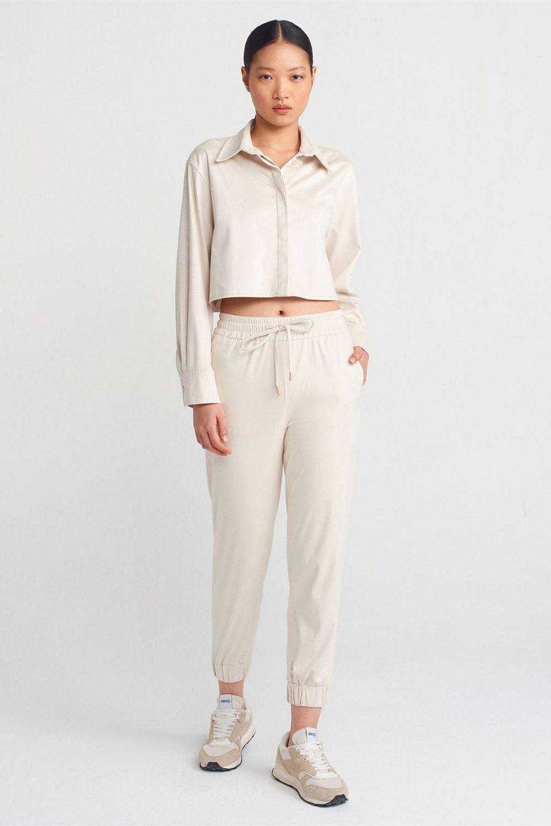 Faux-Suede Jogginghose