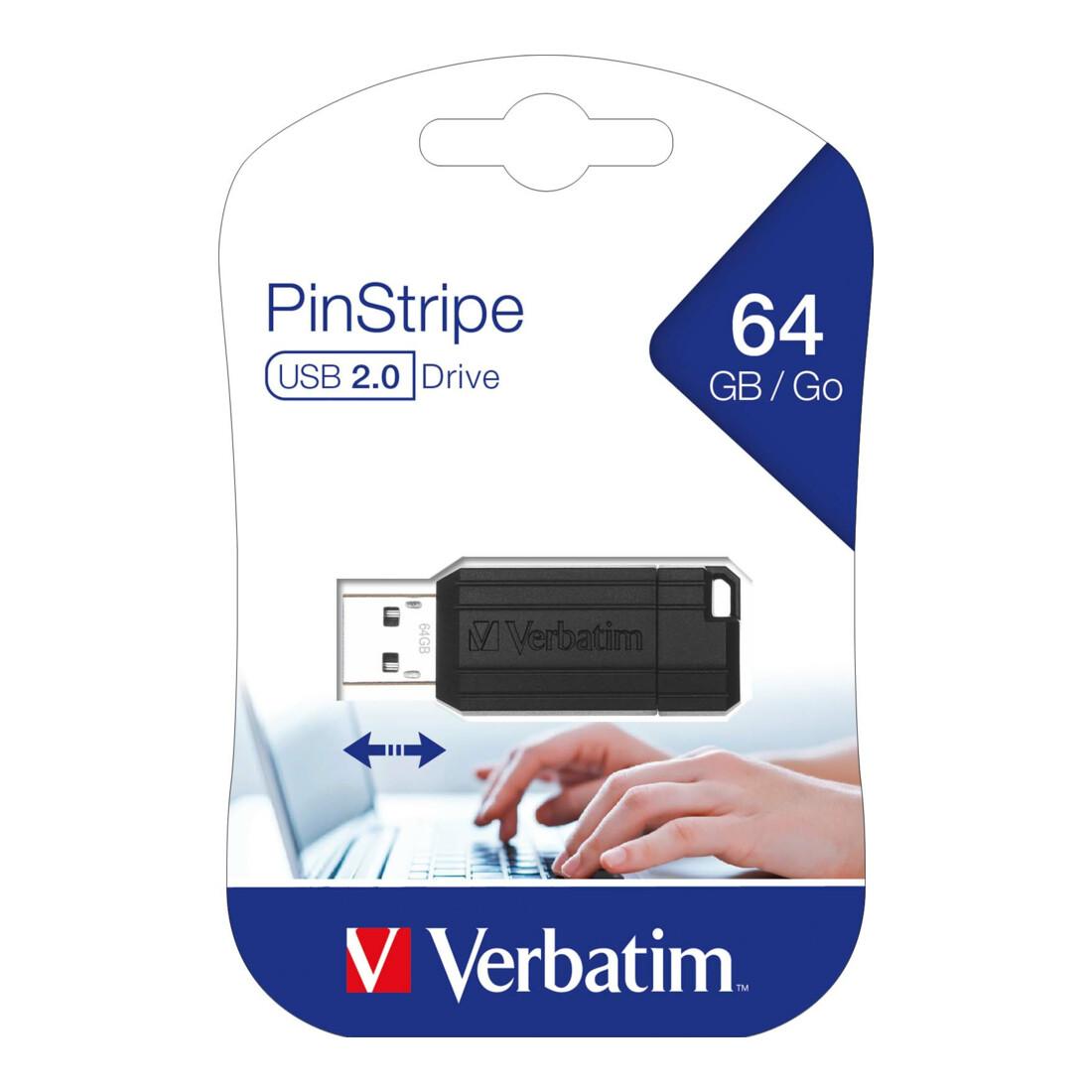 Verbatim USB-Stick 64GB 2.0 Standard Speed 67x 49065)