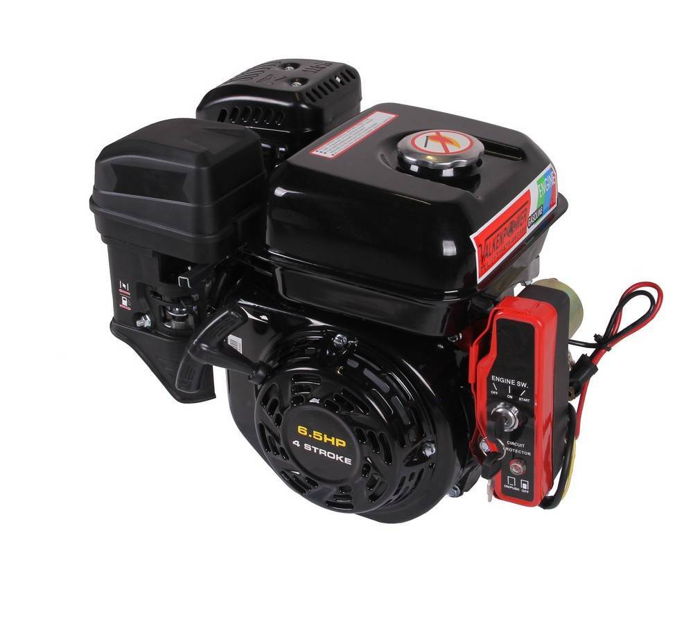 Benzin Motor 6,5 PS 19,05mm Elektrostart Benzinmotor 4Zylinder
